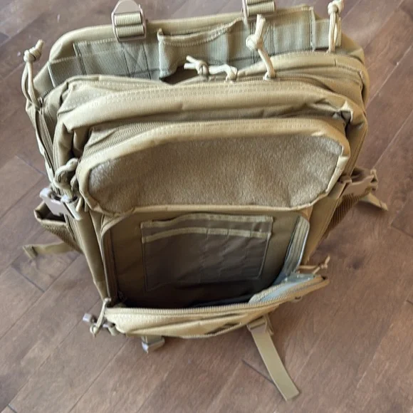 Tactical Tan Backpack - Picture 7 of 8